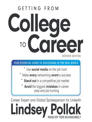 cover image of Getting from College to Career Revised Edition